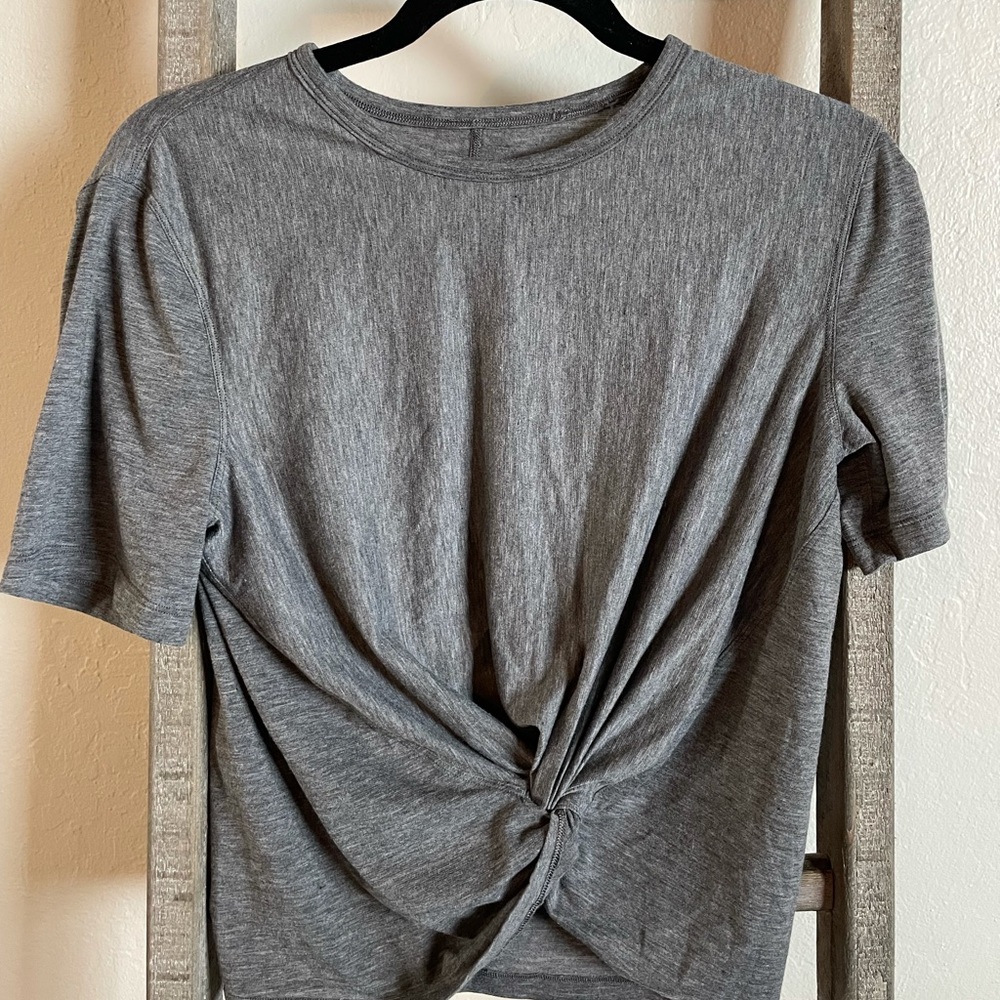 Lululemon front wrap top